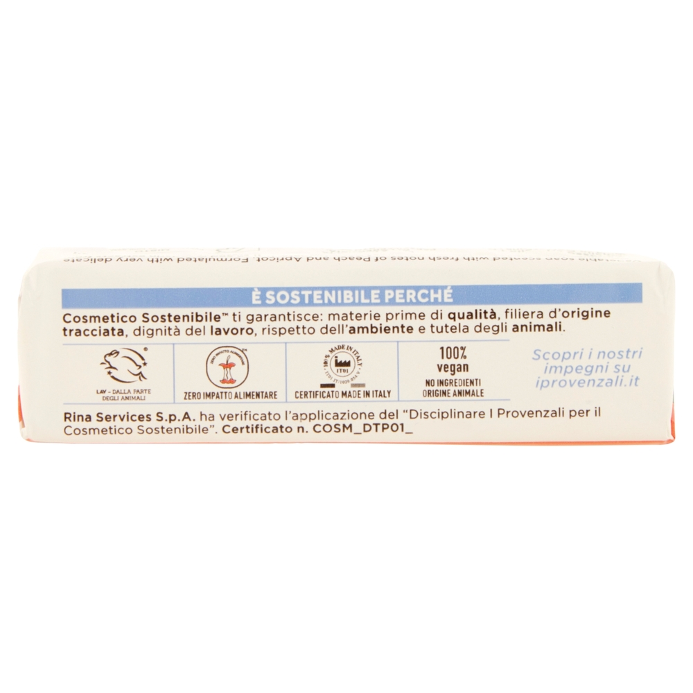 I Provenzali Sapone Vegetale al profumo di Pesca e Albicocca 150 g